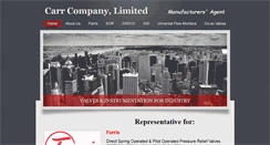 Desktop Screenshot of carrcoltd.com